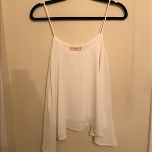 White tank top